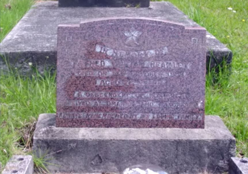 Beazley, Alfred Wiliam (Headstone)