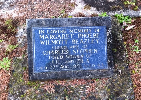 Burton, Margaret Phoebe Wilmot (Headstone)