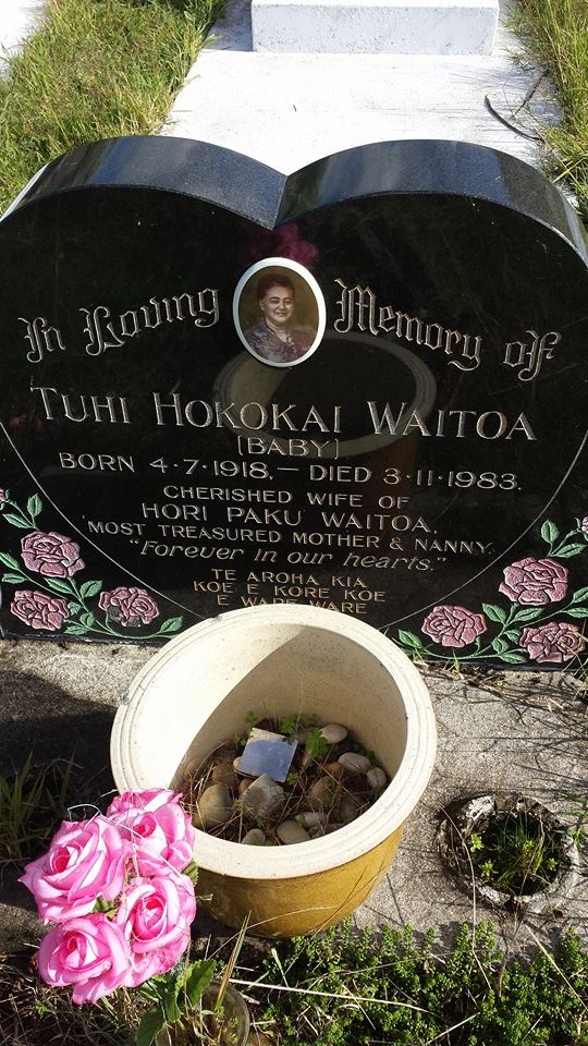 Campbell, Tuhi Hokokai aka Baby (Headstone)