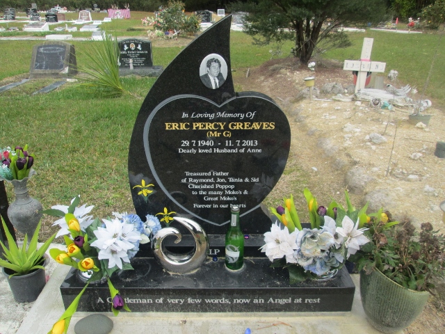 Greaves, Eriha Pereene (Headstone)