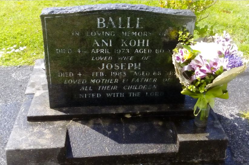Kiriwi-Greaves, Ani (Headstone)