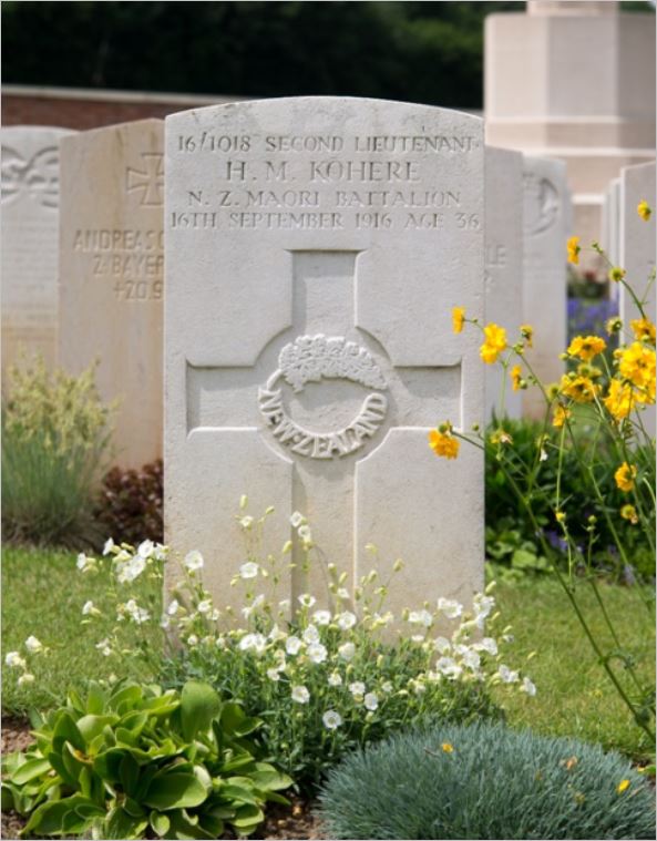 Kohere, Henare Mokena (Headstone)