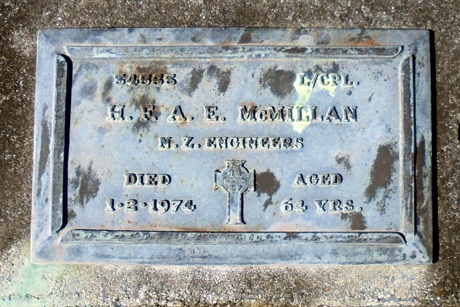 McMillan, Herbert Frederick Albert (Headstone)