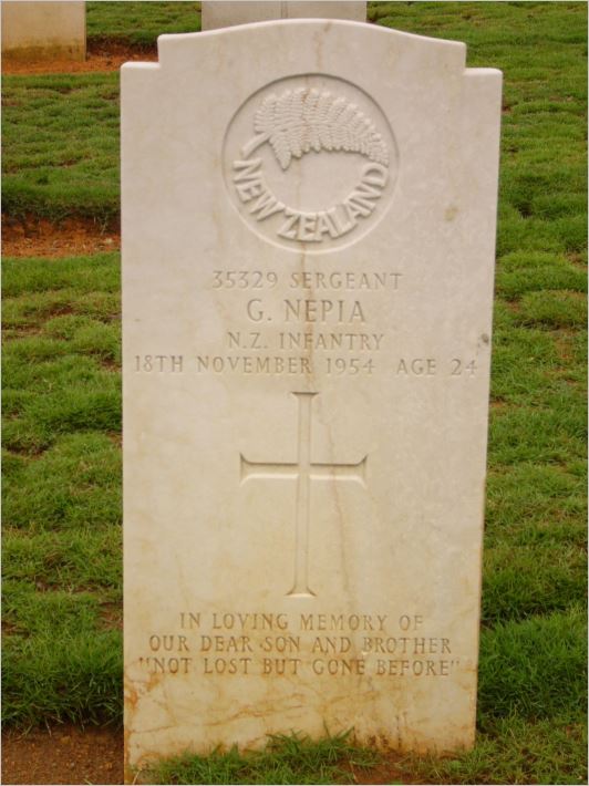 Nepia, George Jnr (Headstone))