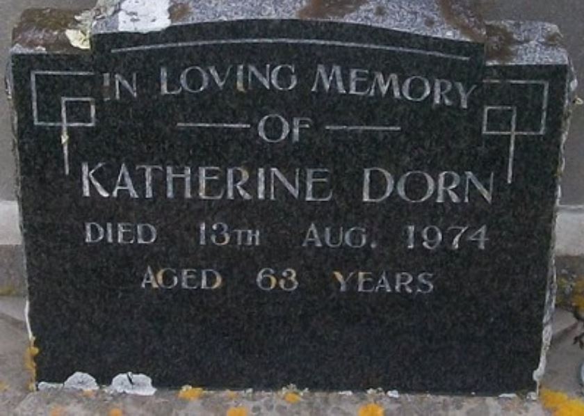 Priestley, Katharine (Headstone)