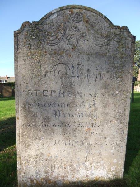 Priestley, Stephen d.1790 (Headstone)