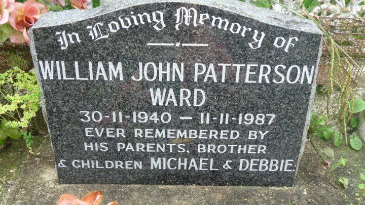 Ward, William John Patterson (Headstone)