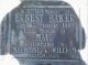Baker, Ernest (Headstone)