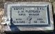 Fletcher, John Horrock (Headstone)
