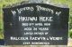 Heke, Hikuwai (Headstone)